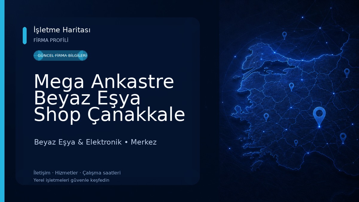 Mega Ankastre Beyaz Eşya Shop Çanakkale