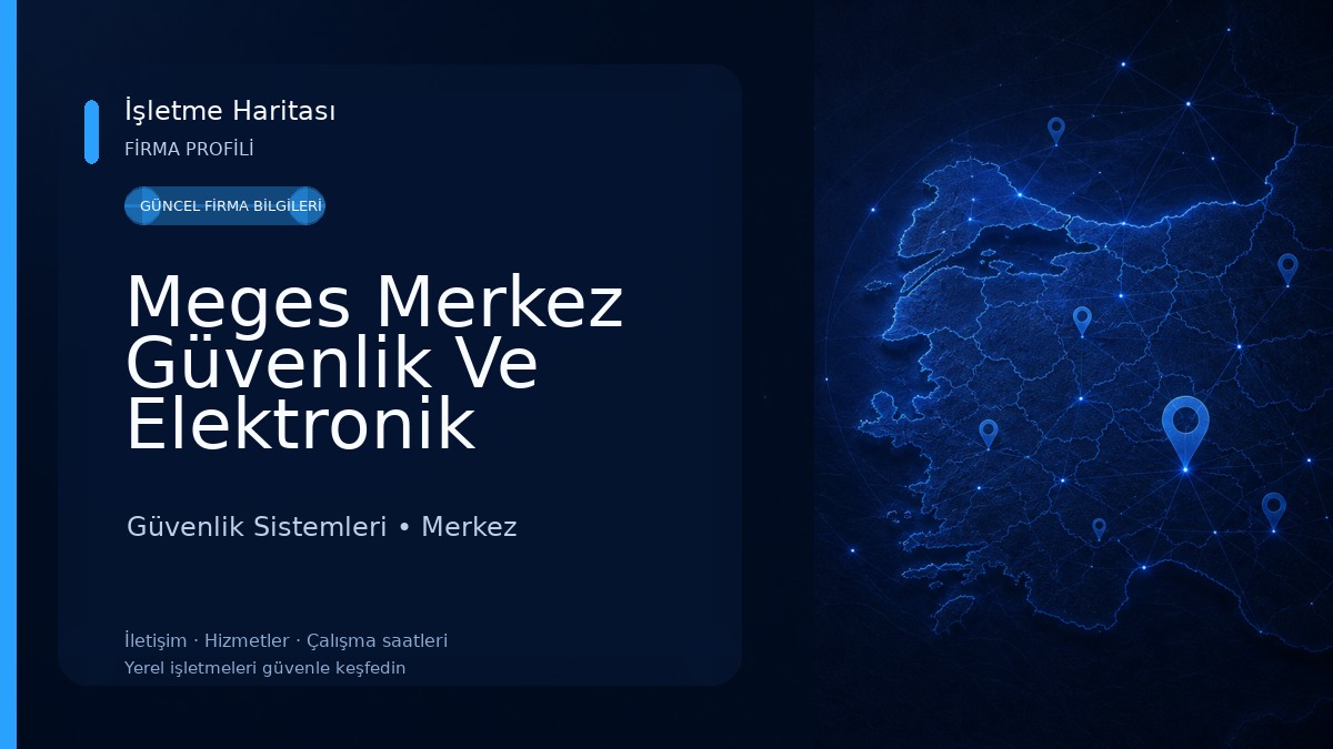 Meges Merkez Güvenlik Ve Elektronik Sistemleri