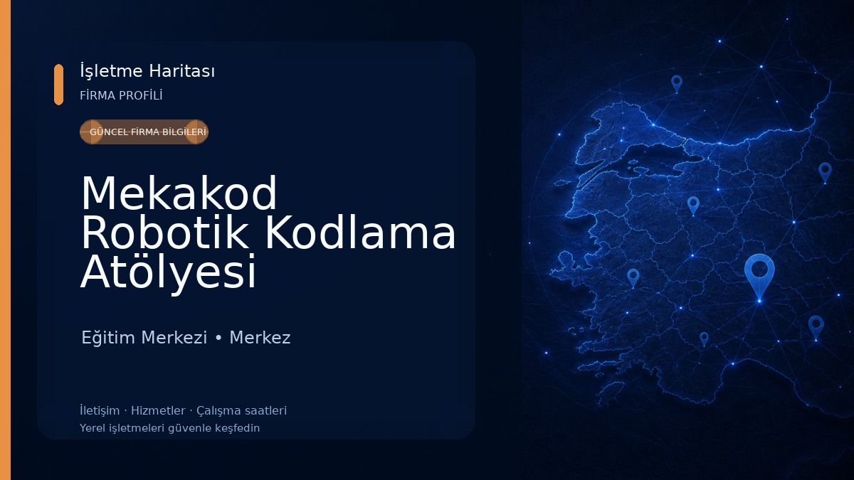 Mekakod Robotik Kodlama Atölyesi