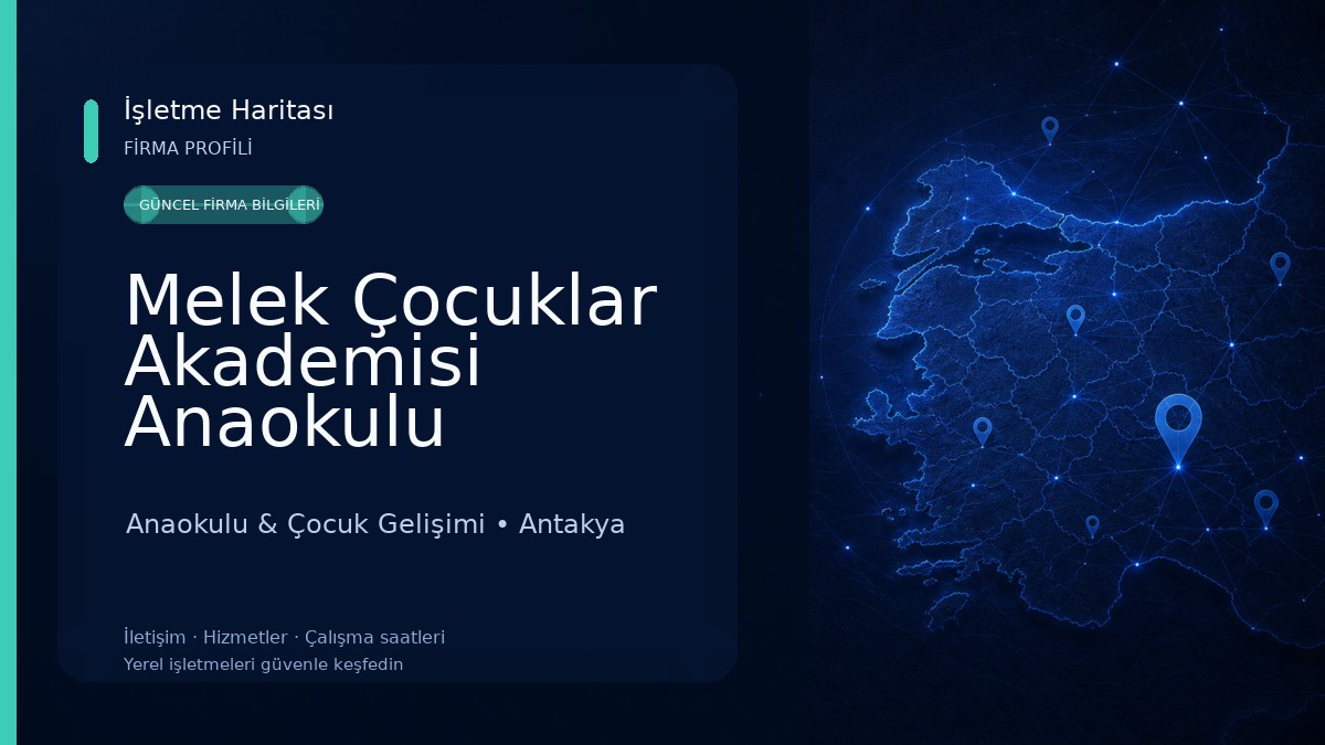 Melek Çocuklar Akademisi Anaokulu Anaokulu & Çocuk Gelişimi