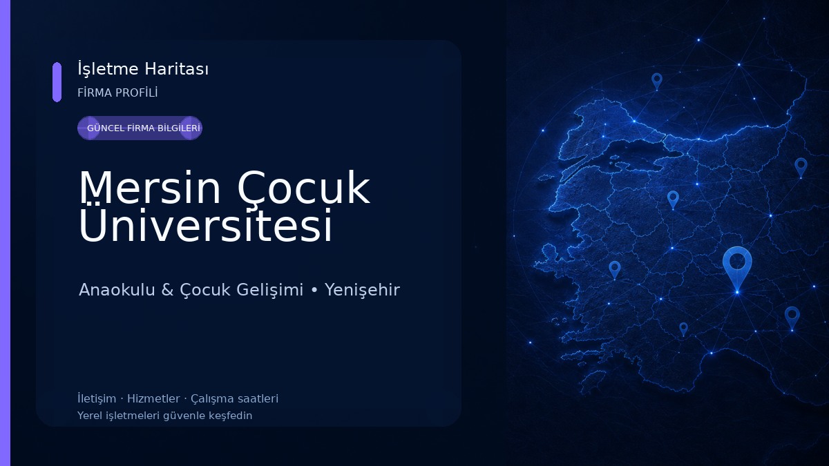 Mersin Çocuk Üniversitesi