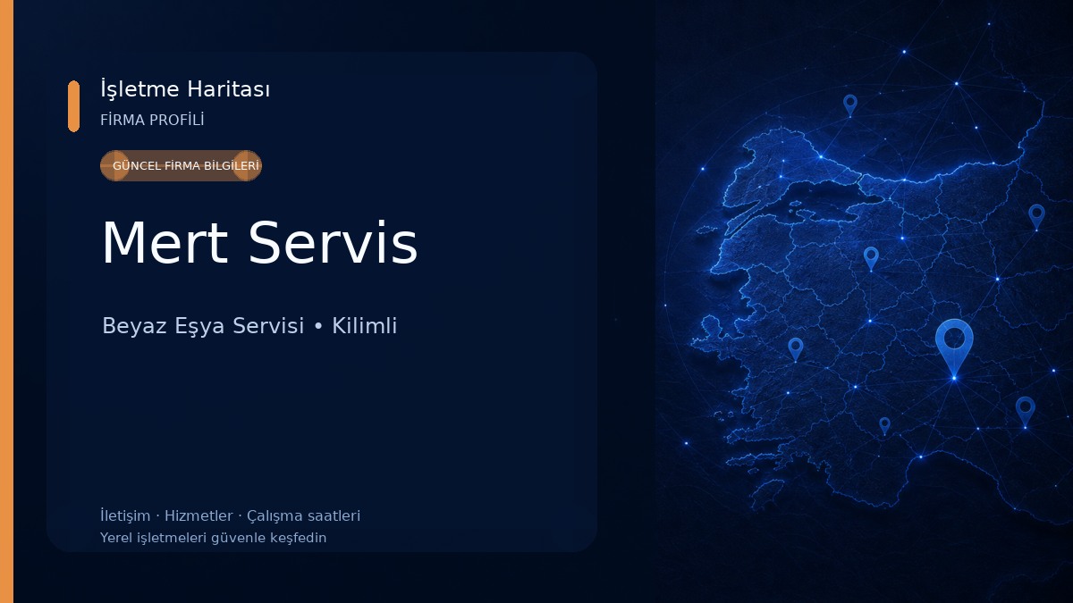 Mert Servis Beyaz Eşya Servisi