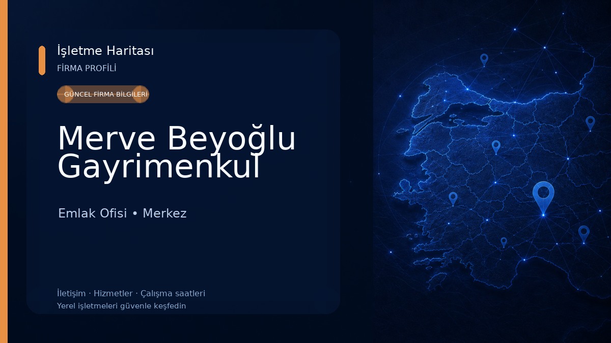Merve Beyoğlu Gayrimenkul 