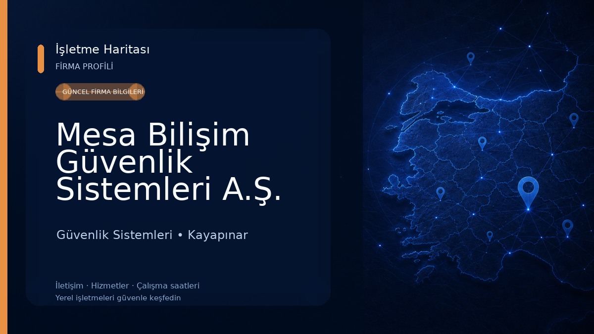 Mesa Bilişim Güvenlik Sistemleri A.Ş.