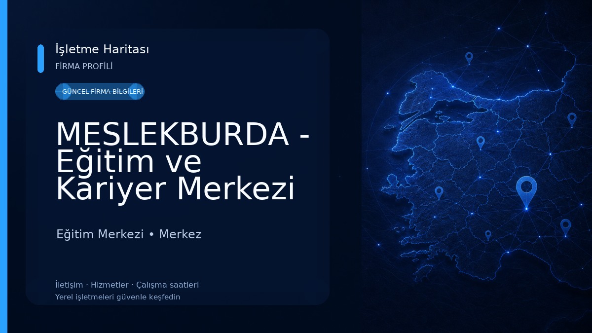 MESLEKBURDA - Eğitim ve Kariyer Merkezi