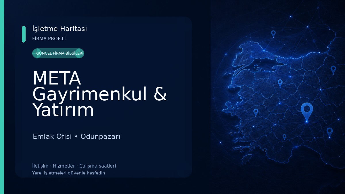 META Gayrimenkul & Yatırım Danışmanlığı / Real Estate 