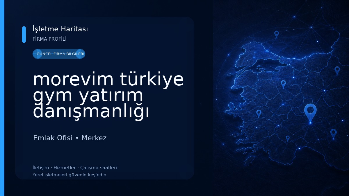 morevim türkiye gym yatırım danışmanlığı