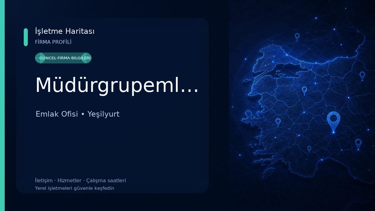 Müdürgrupemlak Emlak Ofisi
