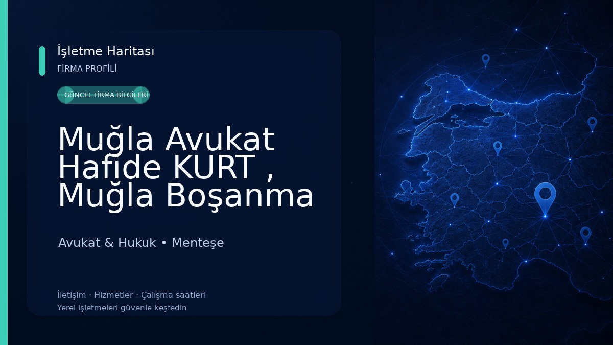 Muğla Avukat Hafide KURT , Muğla Boşanma Avukatı, Muğla Ceza Avukatı, Muğla Kira Avukatı , Muğla Miras Avukatı Avukat & Hukuk