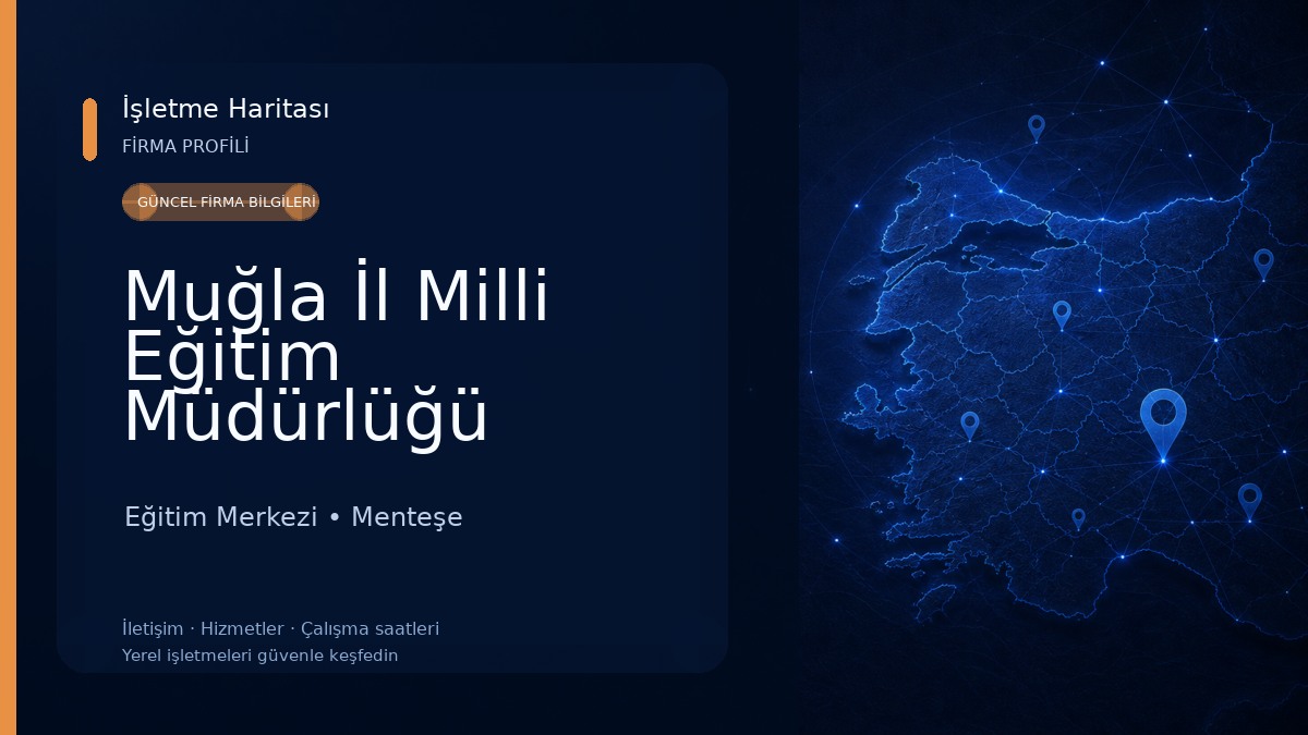 Muğla İl Milli Eğitim Müdürlüğü Eğitim Merkezi