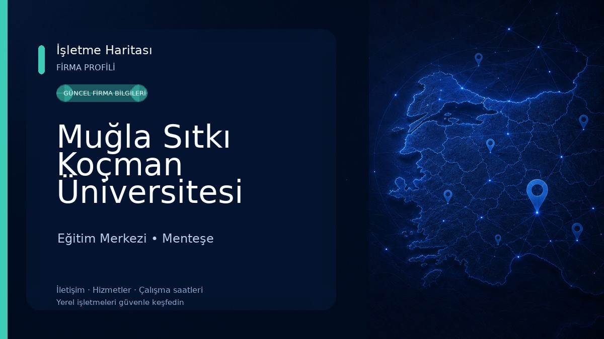 Muğla Sıtkı Koçman Üniversitesi Eğitim Bilimleri Enstitüsü 