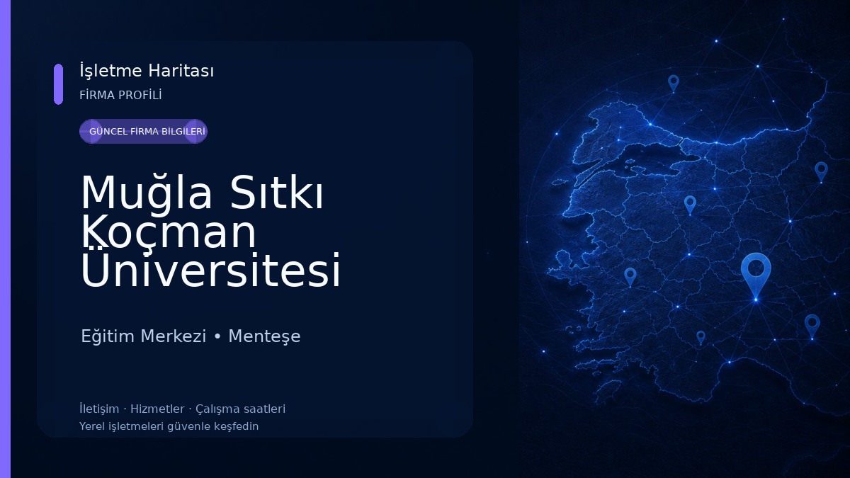 Muğla Sıtkı Koçman Üniversitesi Yaşam Boyu Öğrenme Uygulama ve Araştırma Merkezi
