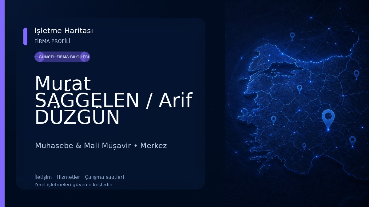 Murat SAĞGELEN / Arif DÜZGÜN 