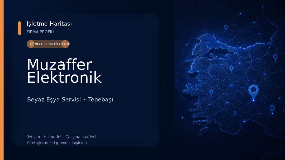 Muzaffer Elektronik Beyaz Eşya Servisi