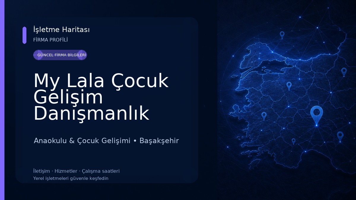 My Lala Çocuk Gelişim Danışmanlık Merkezi Anaokulu & Çocuk Gelişimi