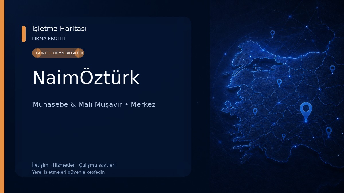 NaimÖztürk Muhasebe & Mali Müşavir