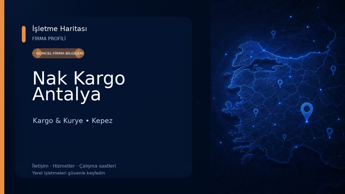 Nak Kargo Antalya Kargo & Kurye