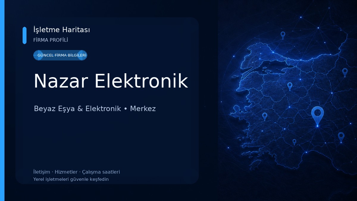 Nazar Elektronik Beyaz Eşya & Elektronik