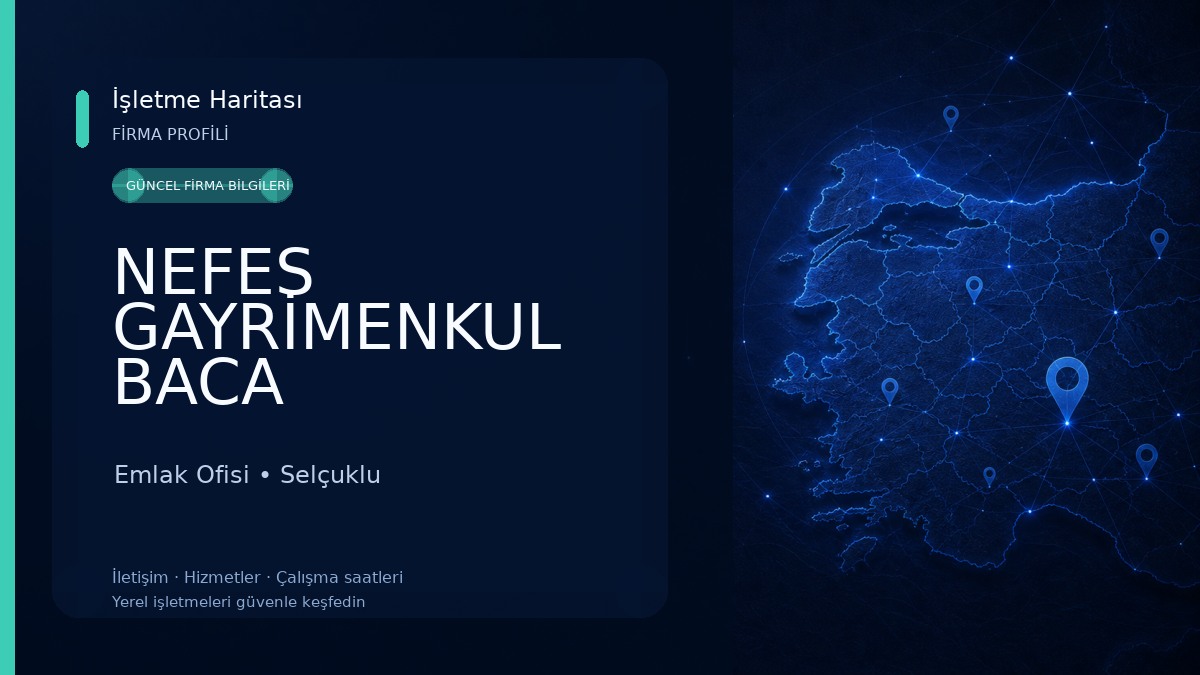 NEFES GAYRİMENKUL BACA TEMİZLEME Emlak Ofisi