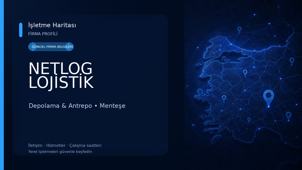 NETLOG LOJİSTİK Depolama & Antrepo