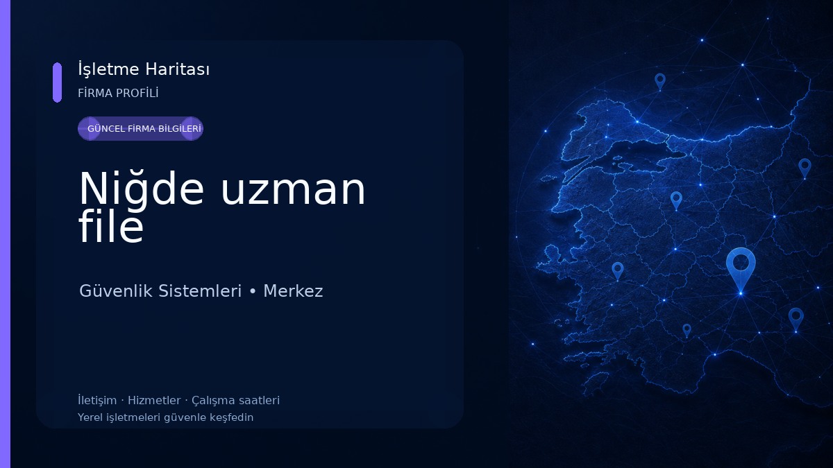 Niğde uzman file