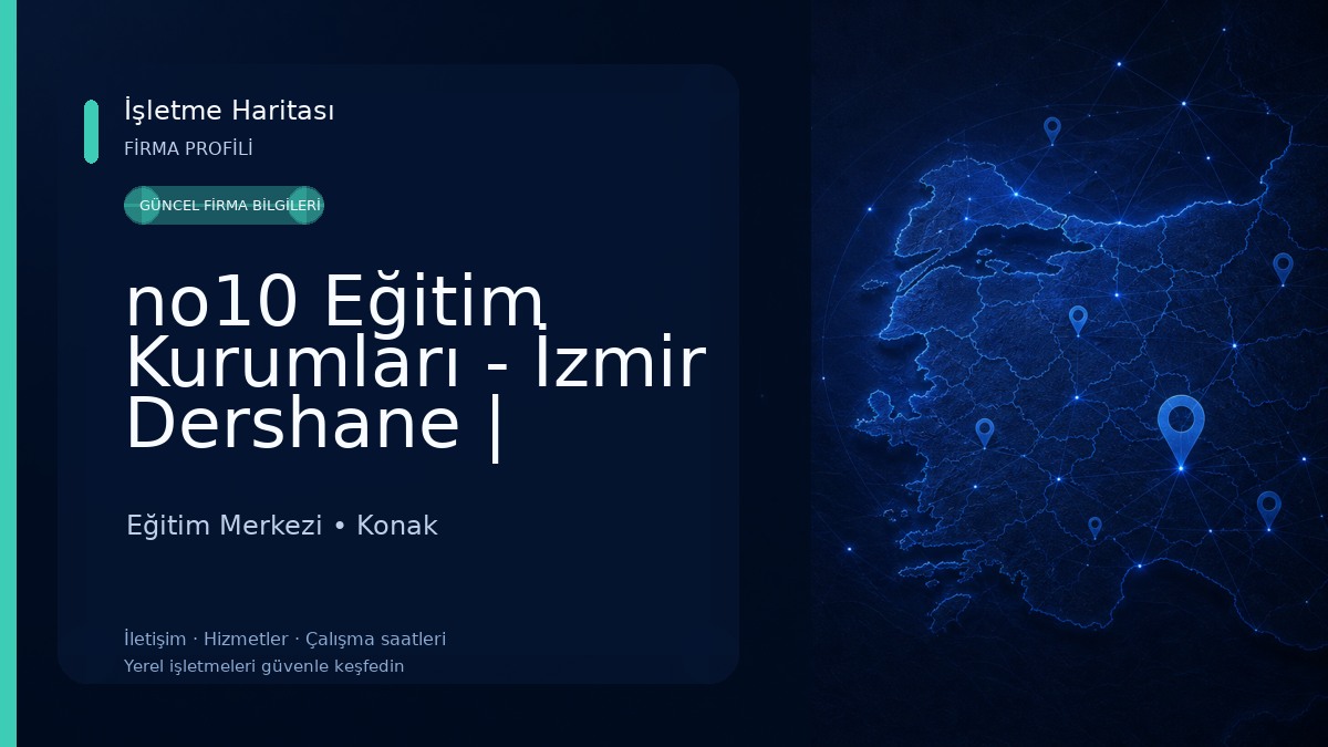 no10 Eğitim Kurumları - İzmir Dershane | Dershane Fiyatları | Yorumları | En iyi | Öneri | Tavsiye | Alsancak | Konak Eğitim Merkezi