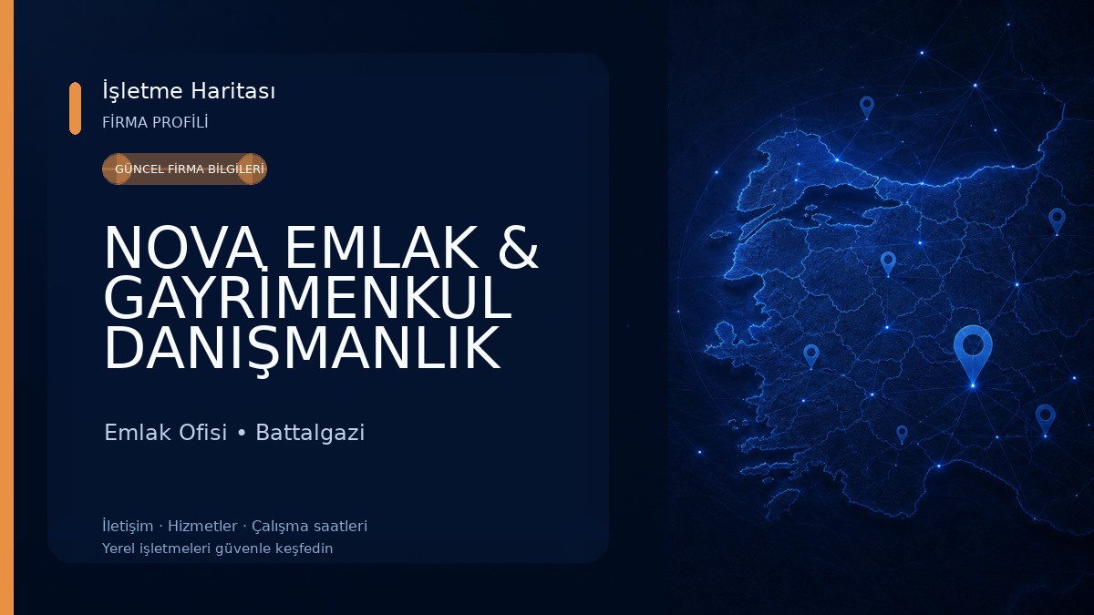 NOVA EMLAK & GAYRİMENKUL DANIŞMANLIK Emlak Ofisi