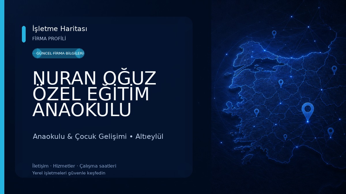 NURAN OĞUZ ÖZEL EĞİTİM ANAOKULU 