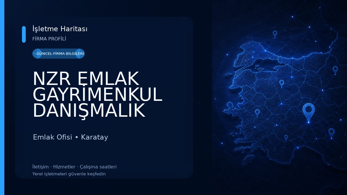 NZR EMLAK GAYRİMENKUL DANIŞMALIK 