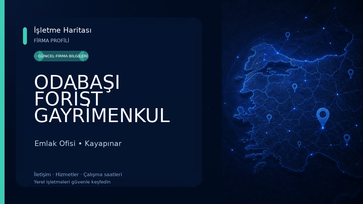 ODABAŞI FORİST GAYRİMENKUL Emlak Ofisi