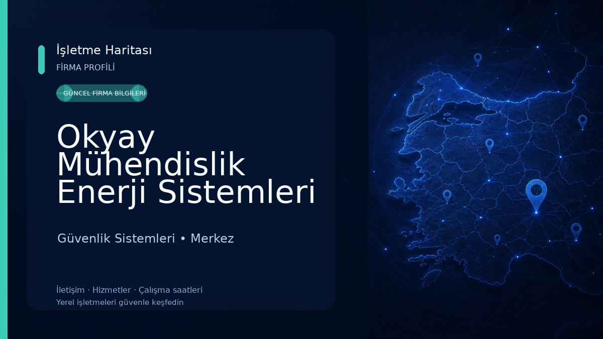 Okyay Mühendislik Enerji Sistemleri