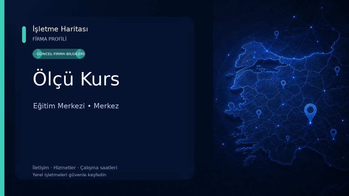 Ölçü Kurs Eğitim Merkezi