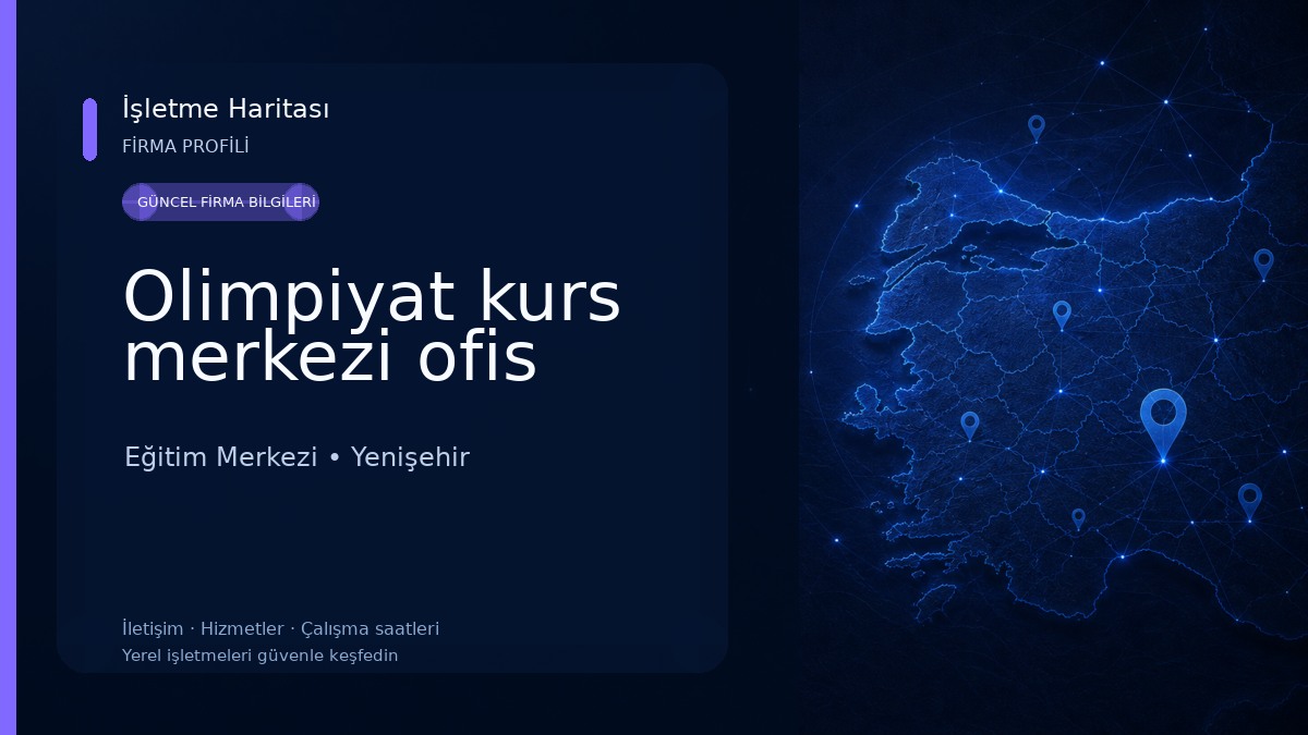 Olimpiyat kurs merkezi ofis Eğitim Merkezi