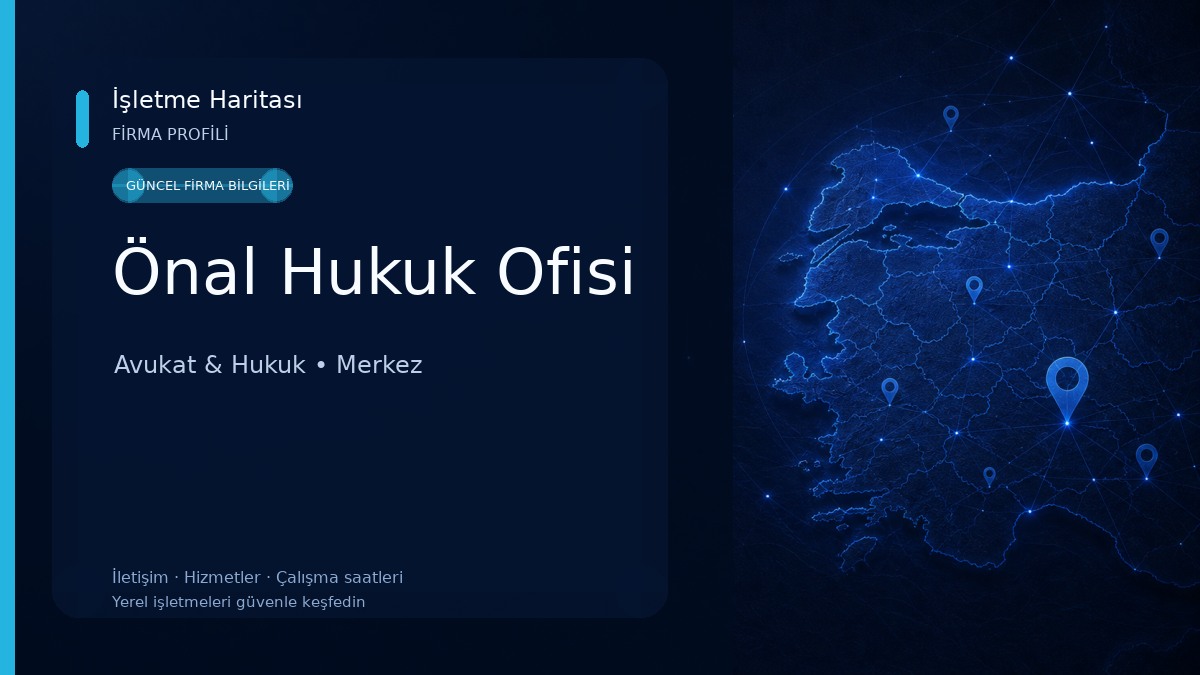Önal Hukuk Ofisi Avukat & Hukuk