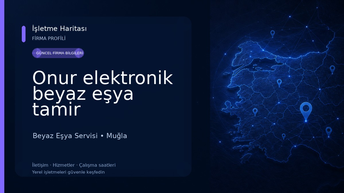 Onur elektronik beyaz eşya tamir Beyaz Eşya Servisi