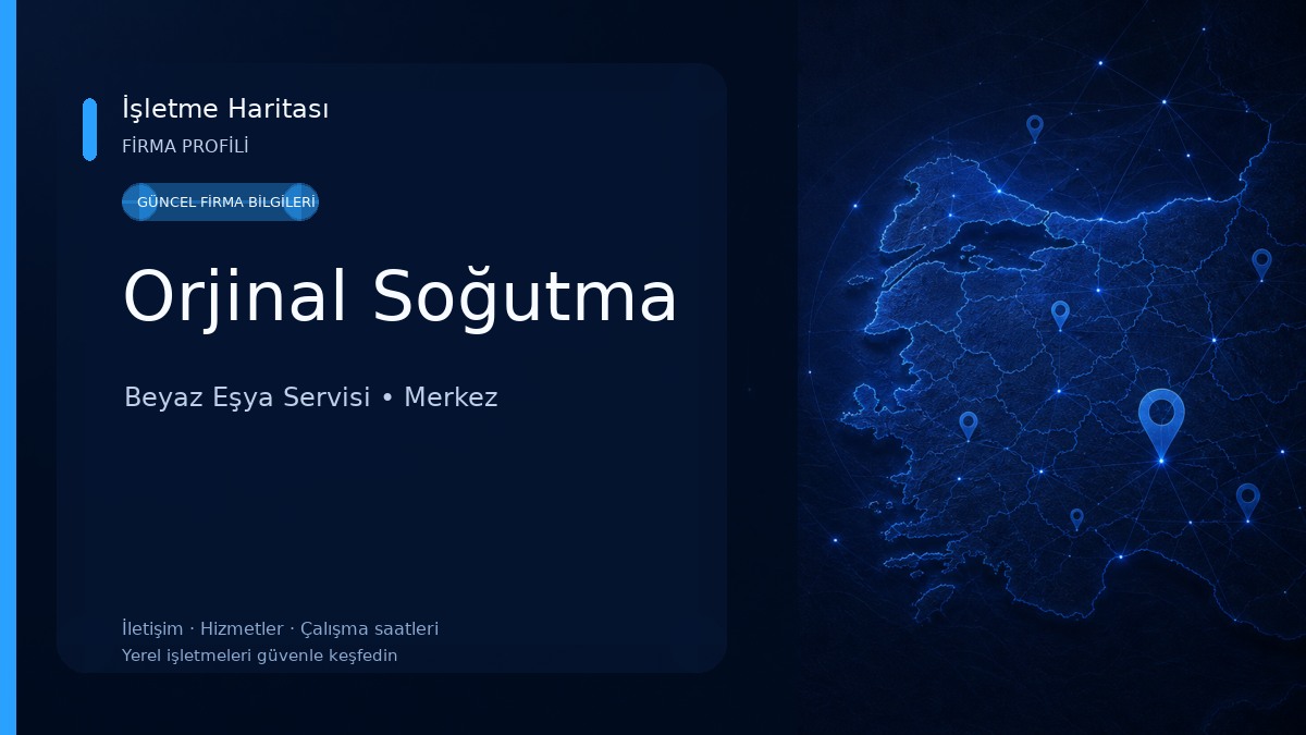Orjinal Soğutma Beyaz Eşya Servisi