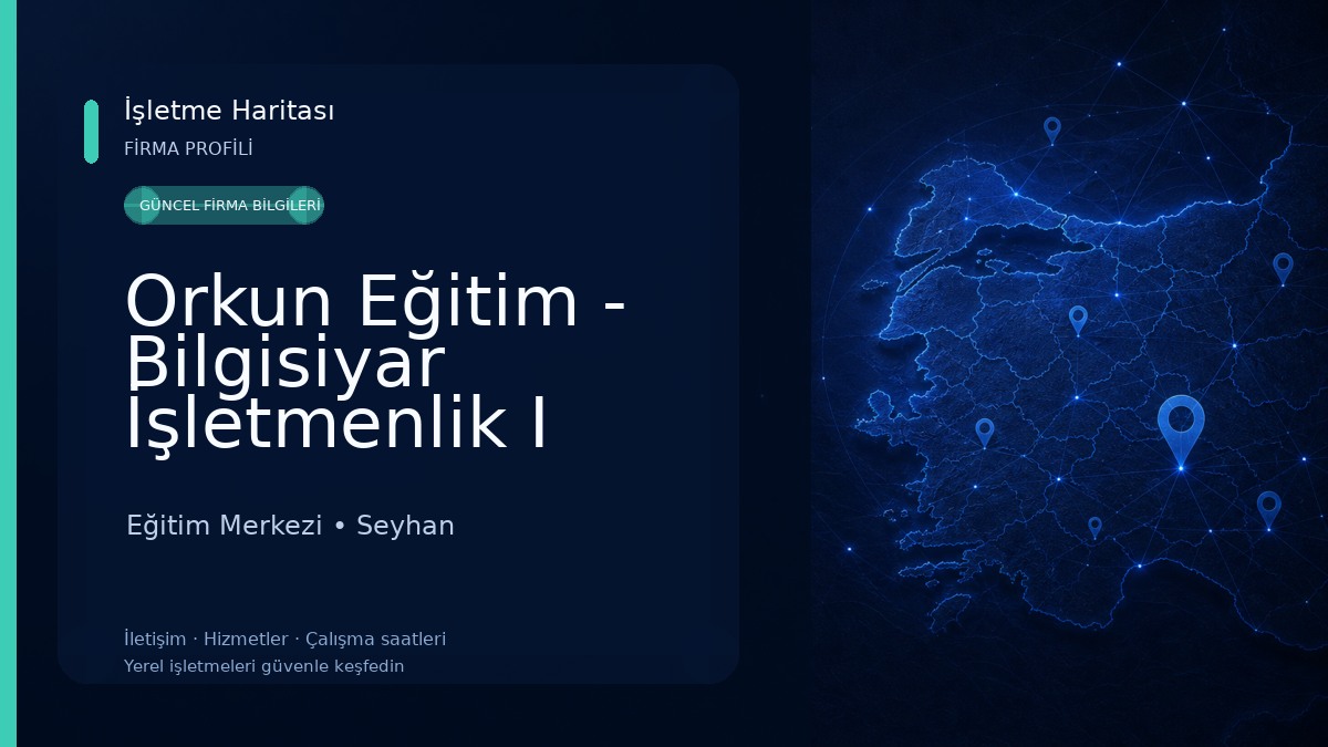 Orkun Eğitim - Bilgisiyar İşletmenlik I B.Muhasebe | Tıp Sekreterliği | Diş Hekim Asistanlığı |Autocad | Hasta Yaşlı Bakım Eğitim Merkezi