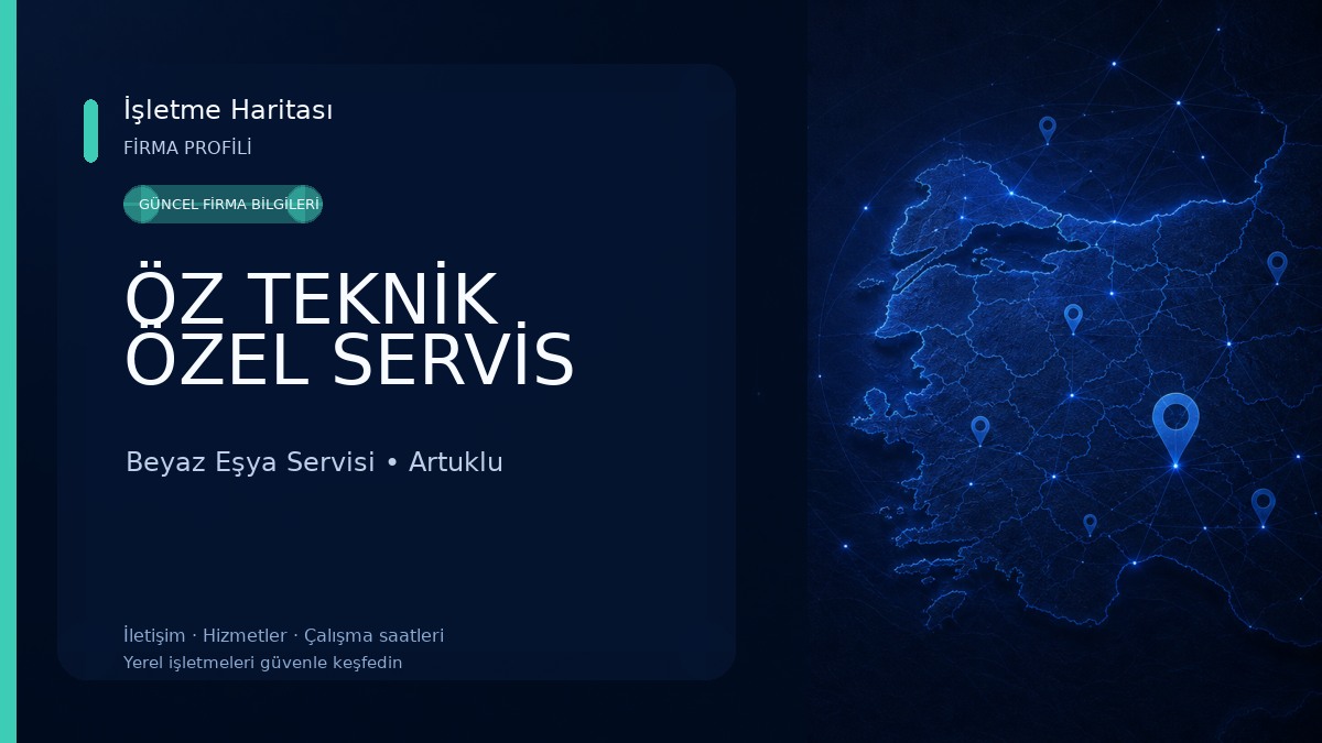 ÖZ TEKNİK ÖZEL SERVİS Beyaz Eşya Servisi