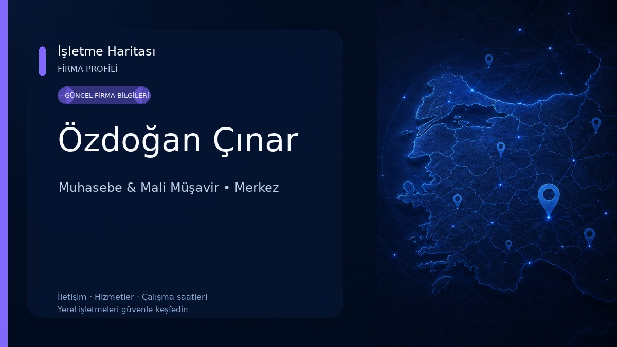 Özdoğan Çınar