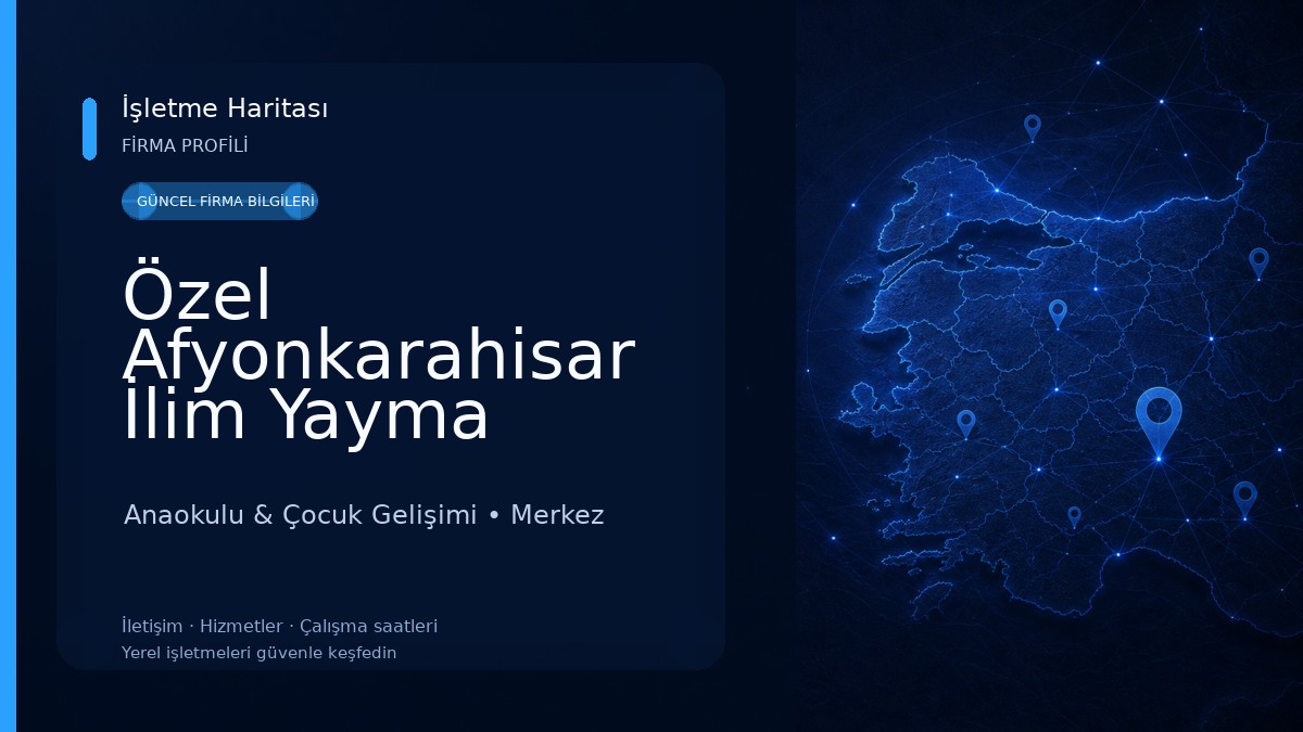 Özel Afyonkarahisar İlim Yayma Cemiyeti Karçiçeği Anaokulu Anaokulu & Çocuk Gelişimi