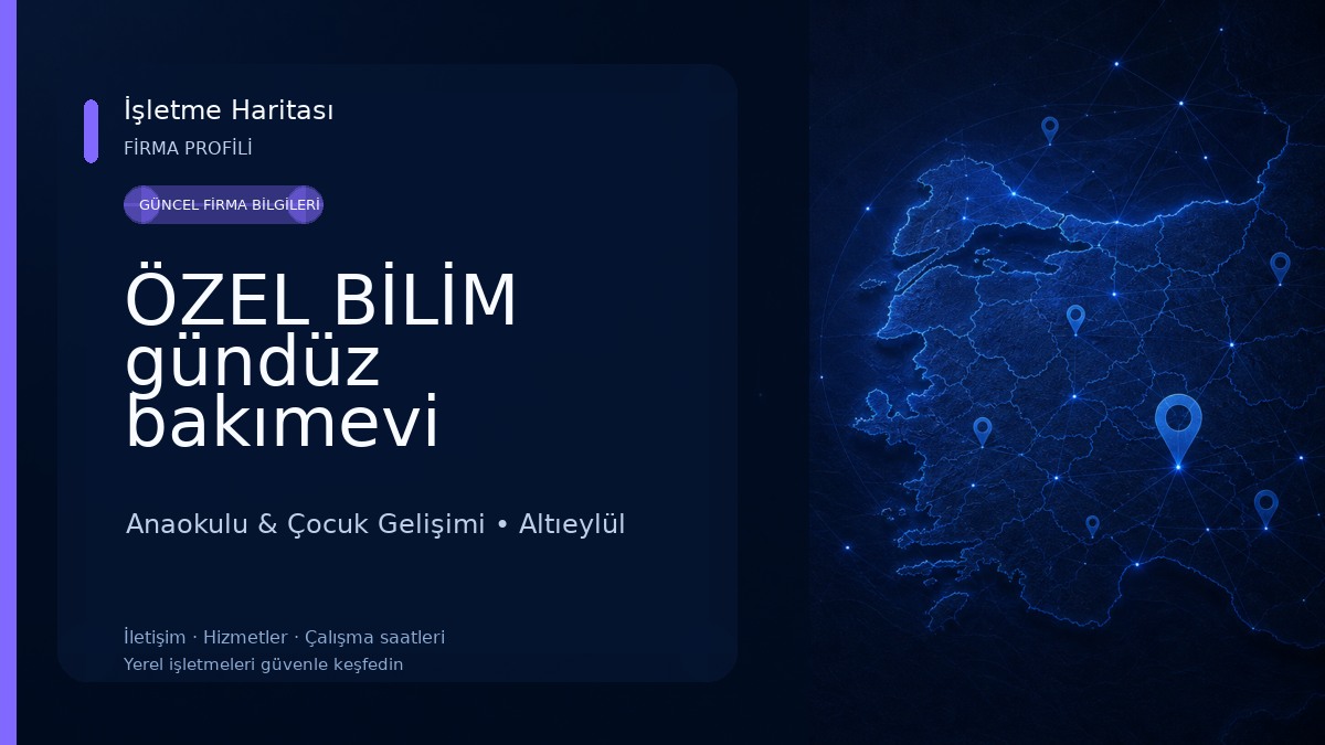ÖZEL BİLİM gündüz bakımevi