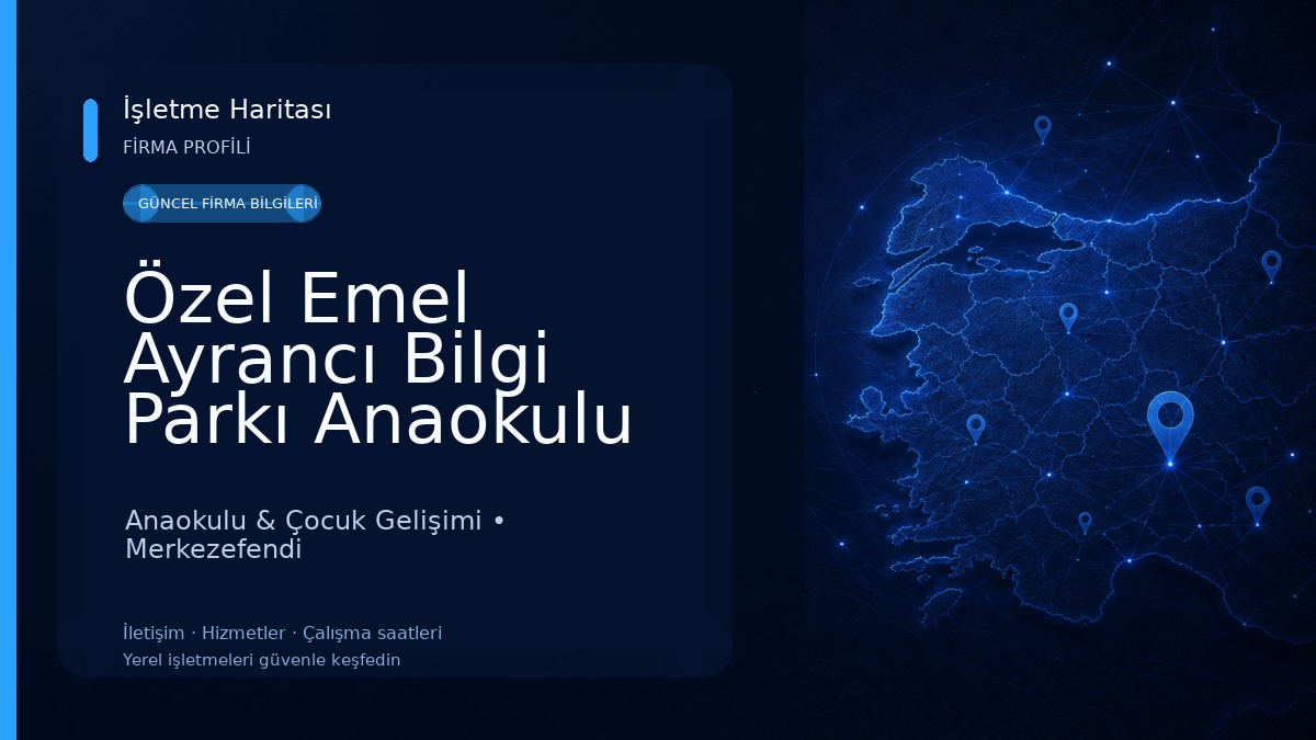 Özel Emel Ayrancı Bilgi Parkı Anaokulu 