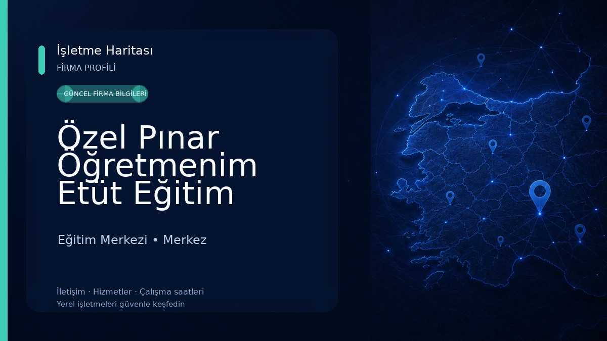 Özel Pınar Öğretmenim Etüt Eğitim Merkezi