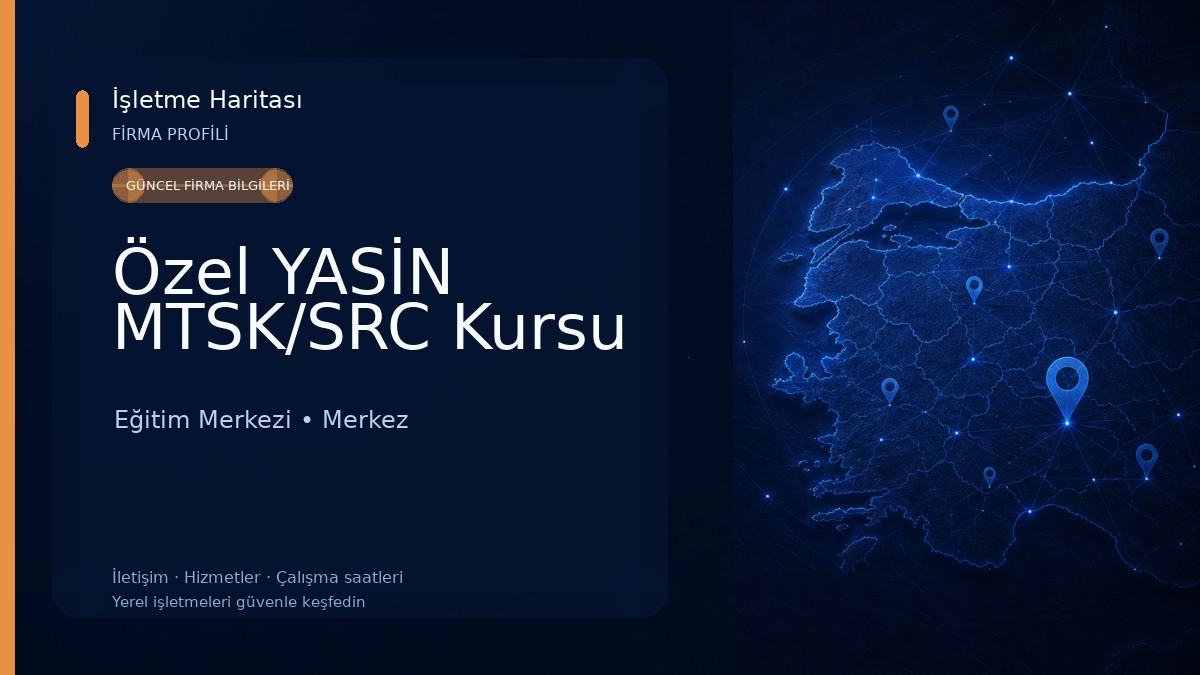 Özel YASİN MTSK/SRC Kursu