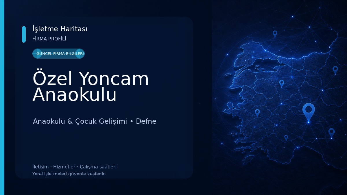 Özel Yoncam Anaokulu