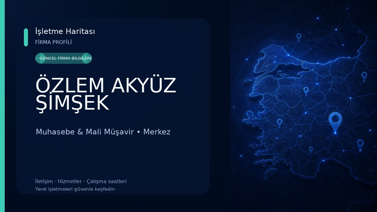 ÖZLEM AKYÜZ ŞİMŞEK 