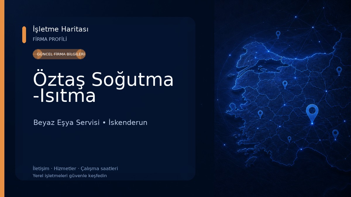 Öztaş Soğutma -Isıtma Beyaz Eşya Servisi