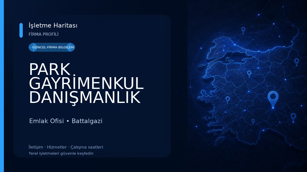PARK GAYRİMENKUL DANIŞMANLIK Emlak Ofisi