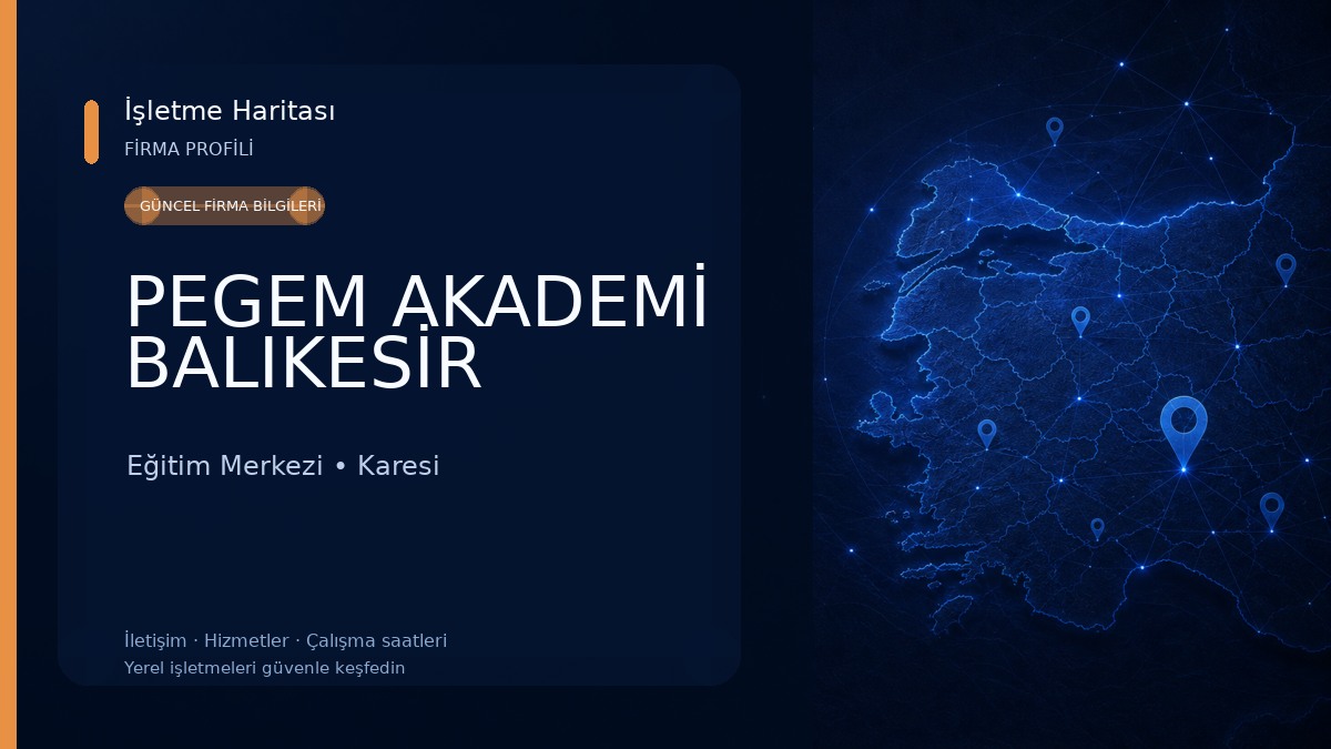 PEGEM AKADEMİ BALIKESİR Eğitim Merkezi