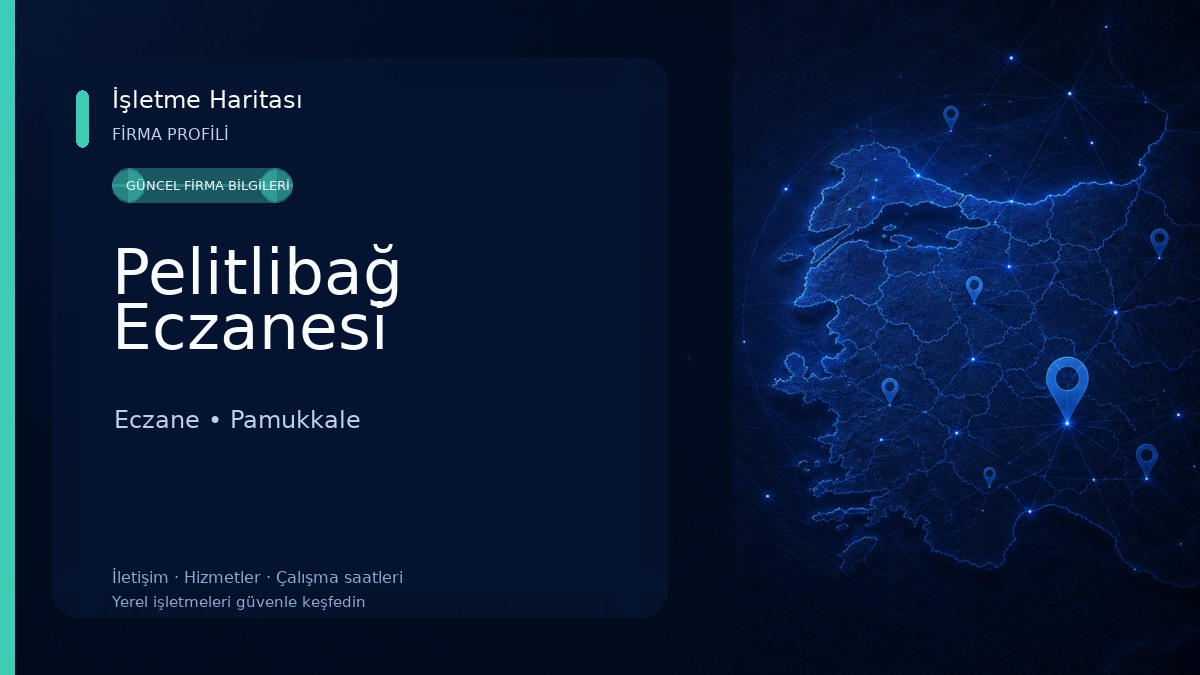 Pelitlibağ Eczanesi Eczane